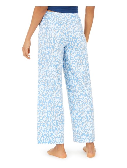 Hue Cotton Temp Tech Animal-Print Pajama Pants
