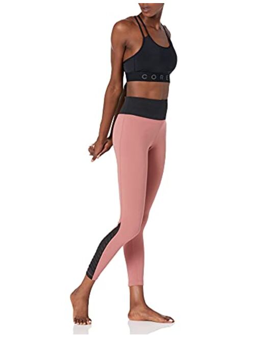 Core 10 Women's Icon Series Fierce Pleats Yoga 7/8 Crop Legging-24"
