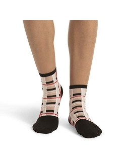 womens Fashion Shortie Anklet Socks, Assorted