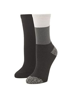 womens Crew Boot Sock 2 Pair Pack