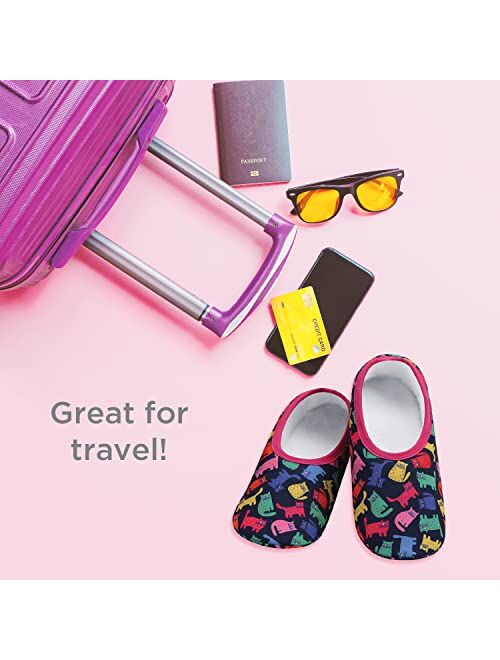 Snoozies Snoozies Skinnies Lightweight Slippers | Cozy Slippers for Women | Travel Flats On The Go | Womens Slippers