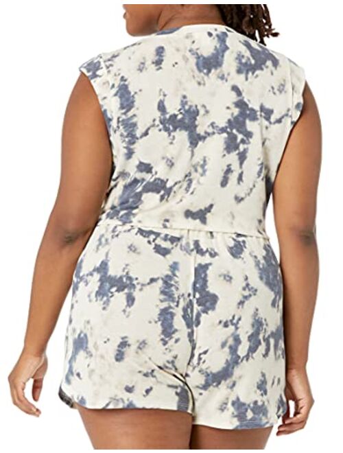 Wild Meadow Women's Short Sleeve Front Twist Top and Shorts Set