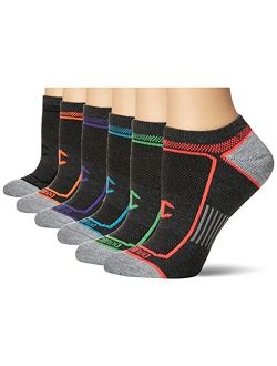 Women's Double Dry 6-Pair Pack Performance No Show Socks