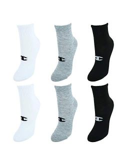 Women's Double Dry 6-Pair Pack Performance Ankle Socks