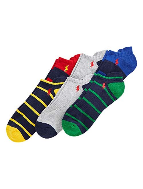 Polo Ralph Lauren Men's Striped Low-Cut Sock 6-Pack Size 10-13