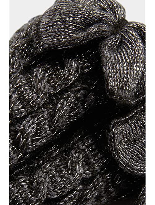 UGG Women's Laila Bow Fleece Lined Sock Slipper