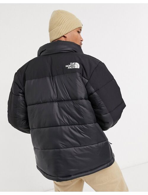 The North Face Himalayan insulated jacket in black