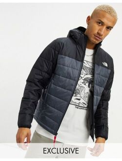 Synthetic jacket in gray Exclusive at ASOS