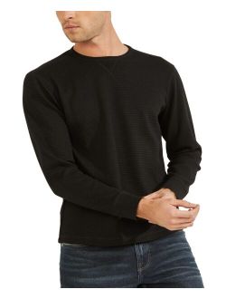 Men's Hudson Waffle-Knit Long-Sleeve T-Shirt