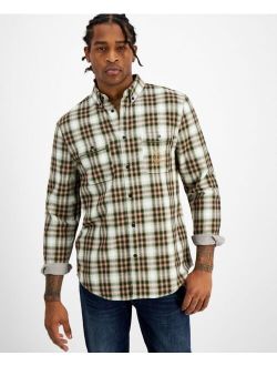 Men's Slim-Fit Collins Plaid Pocket Shirt