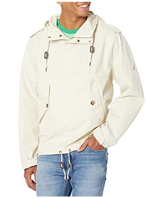 Nautica Men's Pinstripe Anorak Jacket