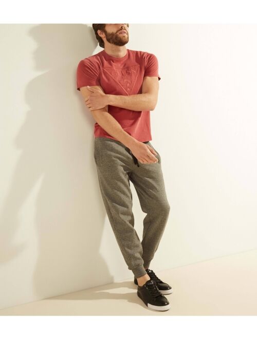 Guess Embroidered Logo Crew Neck Short Sleeve Regular Fit Tee