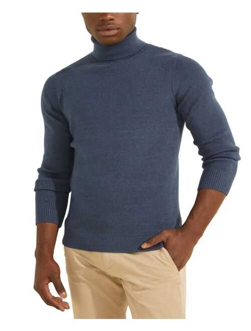 Guess Men's Liam Solid Turtleneck Sweater
