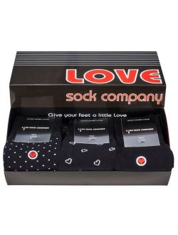 Men's Luxury Dress Socks in Gift Box, Pack of 3
