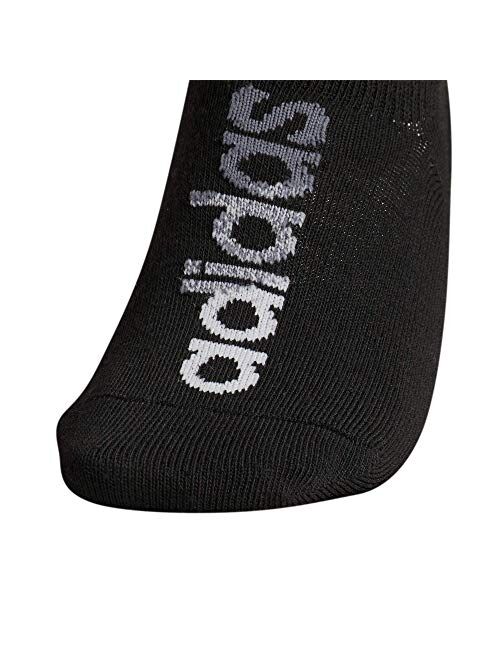 adidas Women's Superlite Linear Super No Show Socks (6-Pair)
