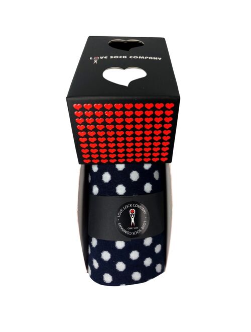 Love Sock Company Men's Socks Gift Box - Red Line