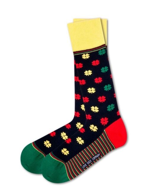 Love Sock Company Men's Casual Socks - Love Clover
