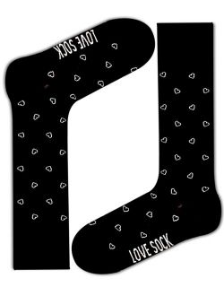 Men's Mini Hearts Dress Socks