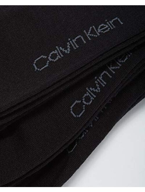 Calvin Klein Men's 6 Pack Mixed Pattern Dress Socks