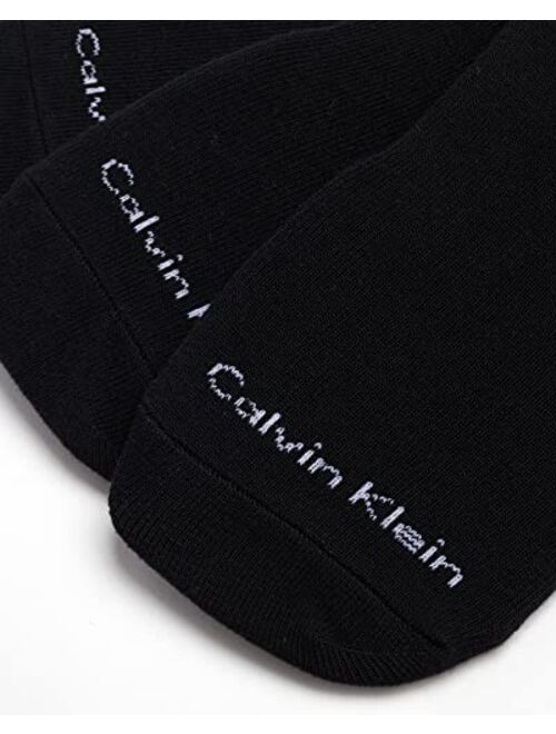 Calvin Klein Men's Socks - Cotton Blend No-Show Liner Socks (6 Pack)