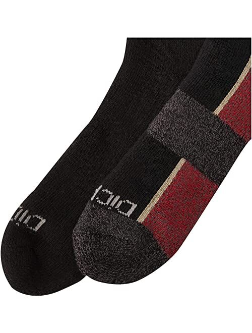 Dickies Men's 2-pack Cotton-blend, Heavy Weight Thermal Crew Socks