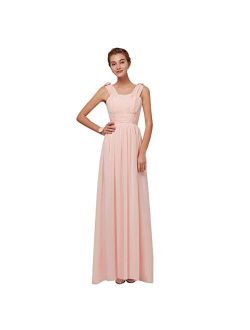 Long Bridesmaid Dresses for Evening Party Wedding Guest Prom Gowns