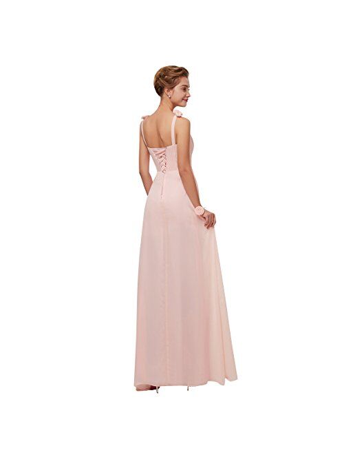 Beauty-Emily Long Bridesmaid Dresses for Evening Party Wedding Guest Prom Gowns