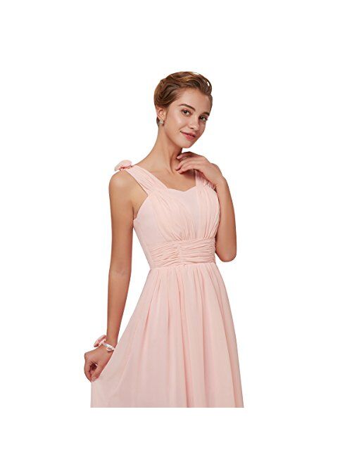 Beauty-Emily Long Bridesmaid Dresses for Evening Party Wedding Guest Prom Gowns