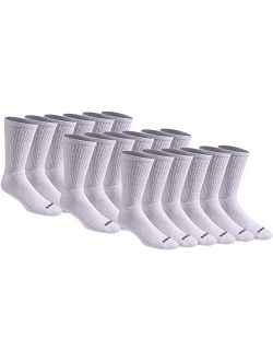 Multi-pack Cotton Blend Cushioned Work Crew Socks (18 & 36 Pairs