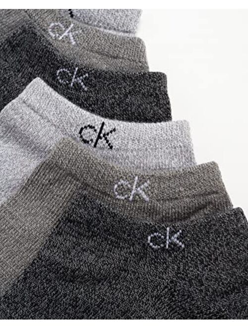 Calvin Klein Men’s Socks – No Show Ankle Socks (6 Pack)