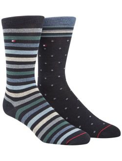 Men's 2-Pk. Printed Socks