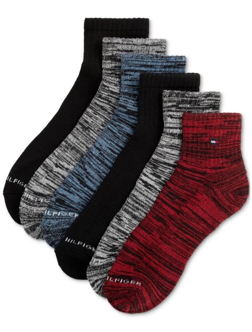 Tommy Hilfiger Men's 6-Pk. Athletic Quarter Socks