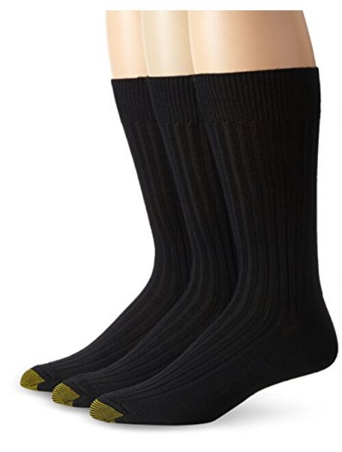 Gold Toe Men's Windsor Wool Dress Socks, 3-Pairs
