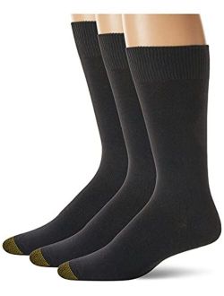 Men's Micro Flat Knit Crew Socks, 3-Pairs