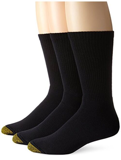 Gold Toe Men's Uptown Crew Socks, 3-Pairs
