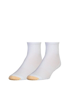 mens Golf Soleution Quarter Socks, 2 Pairs