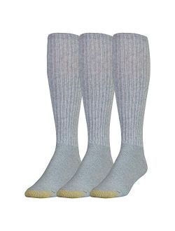 Men's Ultra Tec Over The Calf Athletic Socks, Multipack, 2 Pack 6 Pairs, Shoe Size: 6-12.5