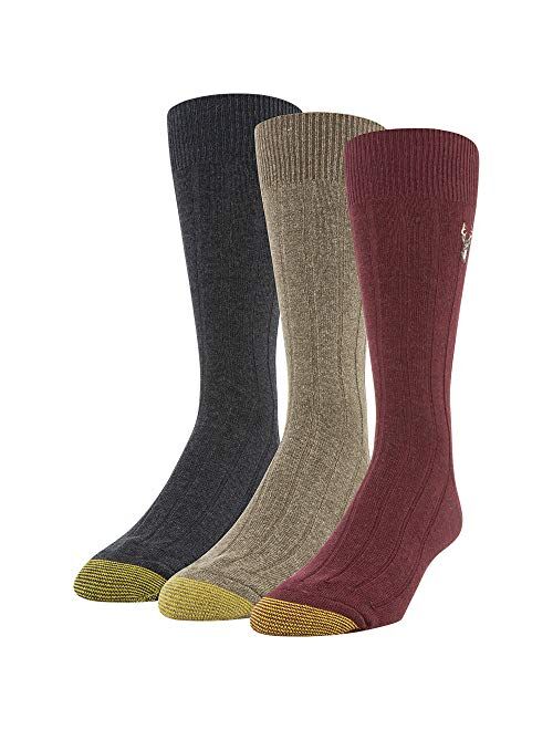 Buy Gold Toe mens Hampton Socks, 3 Pairs online | Topofstyle