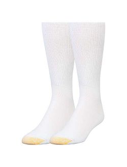 Men's Non Binding Super Soft Crew Socks, 2-Pairs