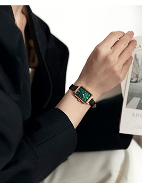 Lola Rose Women's Leather Strap Watch