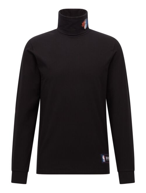 Hugo Boss BOSS Men's NBA New York Knicks Rollneck T-Shirt
