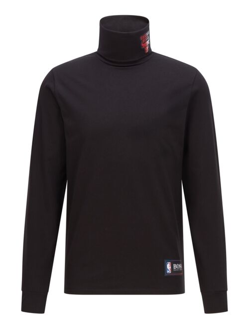 Hugo Boss BOSS Men's NBA Chicago Bulls Rollneck T-Shirt