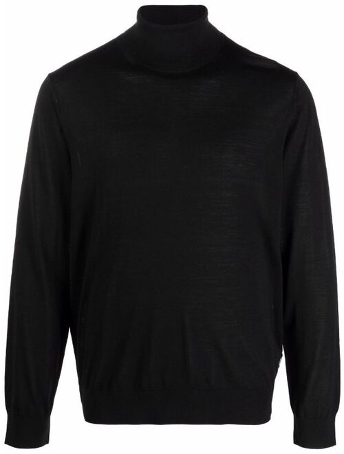 Valentino roll-neck knitted jumper long sleeve winter sweater