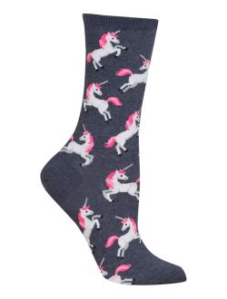 Women's Unicorn Fashion Crew Socks