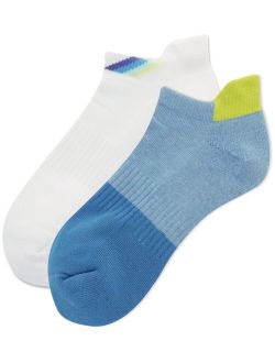 Women's 2-Pk. Colorblocked Low-Cut Socks