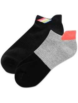 Women's 2-Pk. Colorblocked Low-Cut Socks