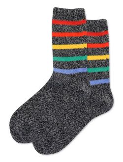 Women's Multi-Stripe Crew Socks