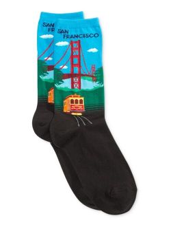 Women's Golden Gate Fashion Crew Socks
