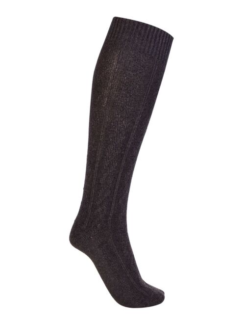 Love Sock Company Women's Super Soft Organic Cotton Seamless Toe Knee High Boot Socks