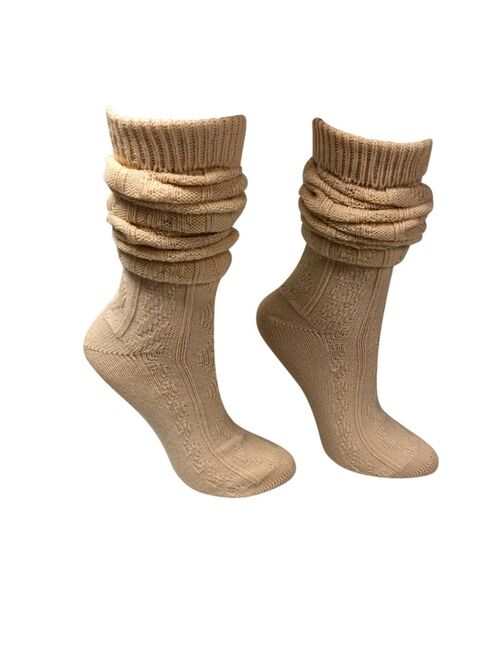Love Sock Company Women's Knee High Socks - Knitted Boot